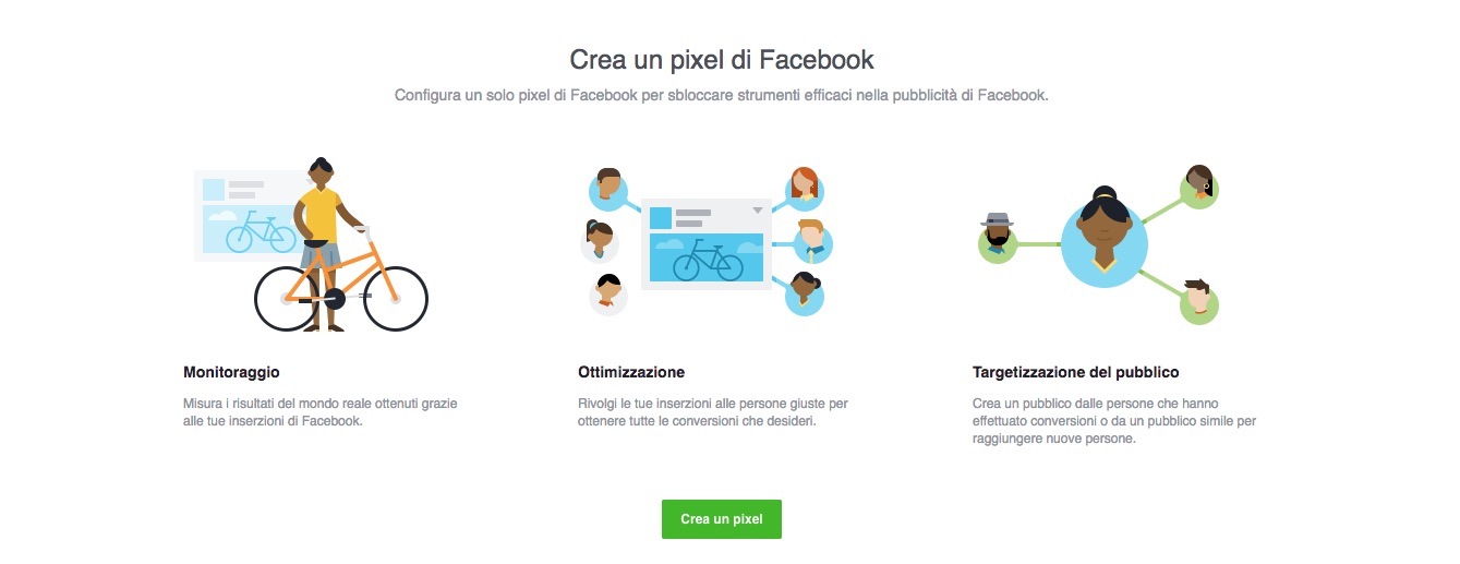 pixel monitoraggio facebook web marketing torino